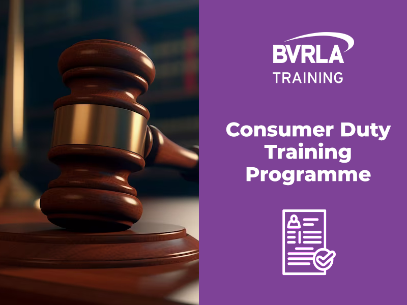 consumer duty training programme