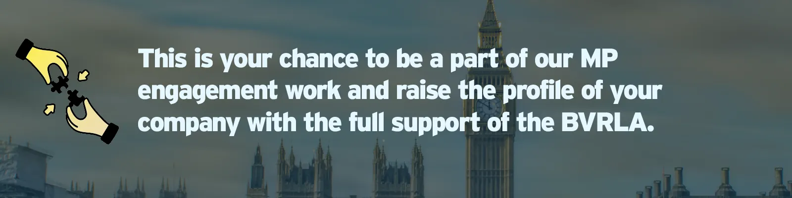 'Ttis is your chance to be a part of our MP engagement work and raise the profile of your company with the full support of the BVRLA. 