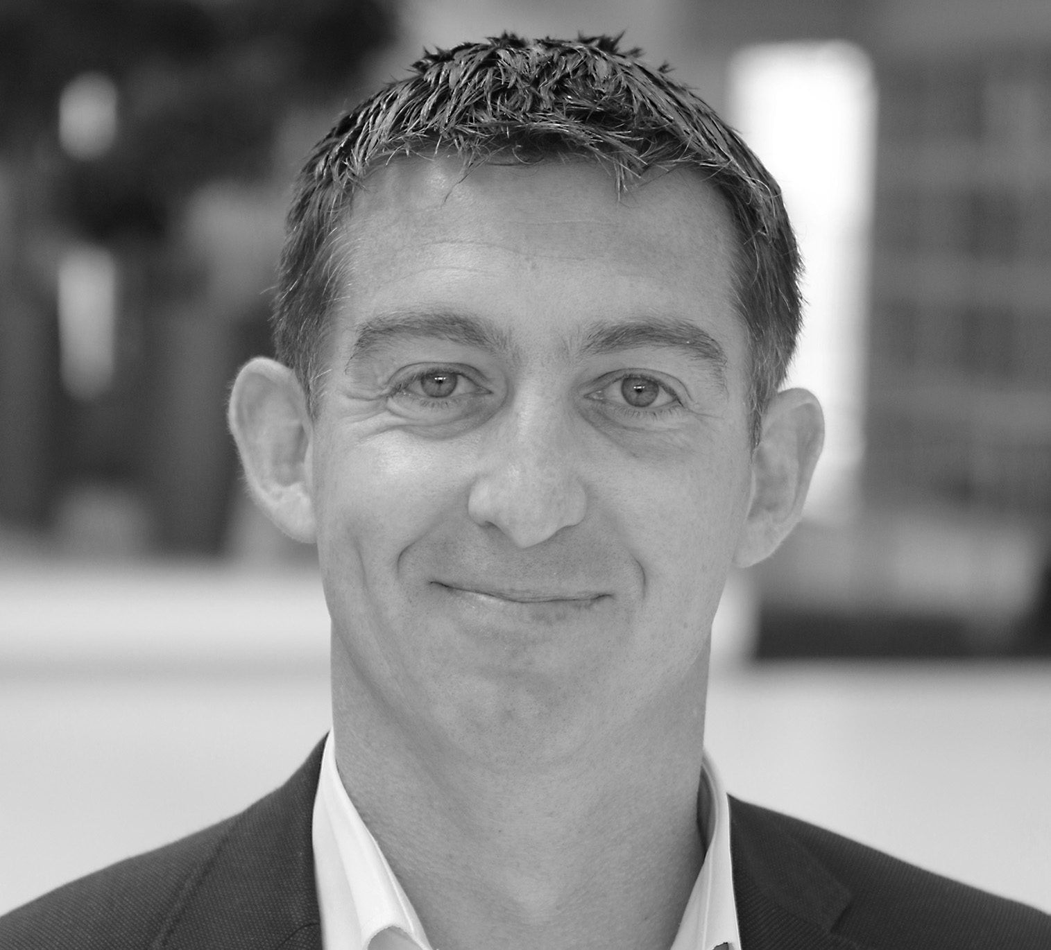 Black and white image of Jason Hurwitz, Sales Director, NETSOL Technologies Europe