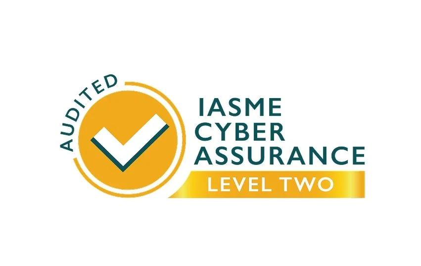 IAME Cyber Assurance logo, Level Two audited