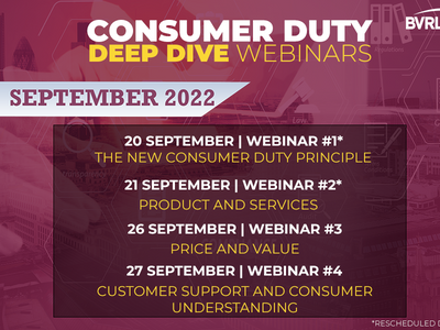 BVRLA New Rules Examined In Depth With Consumer Duty Webinars