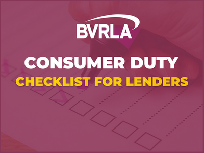 BVRLA Consumer Duty Guidance: Checklist for Lenders